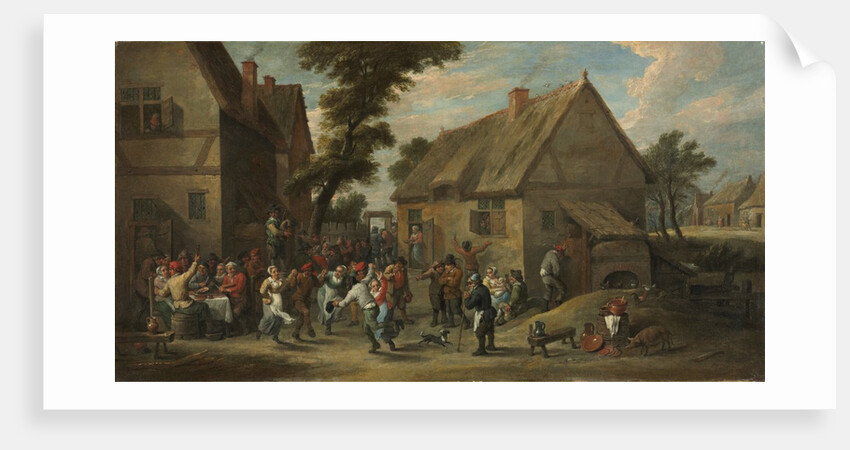 Village Festival, c. 1646-1650 by David Teniers