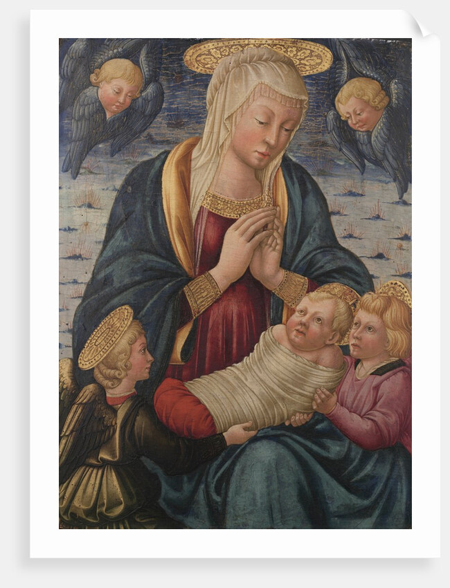Virgin and Child with Angels, after 1460 by Neri de Bicci