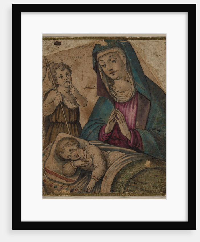 Virgin and Child with Saint John, 1500s by Unknown