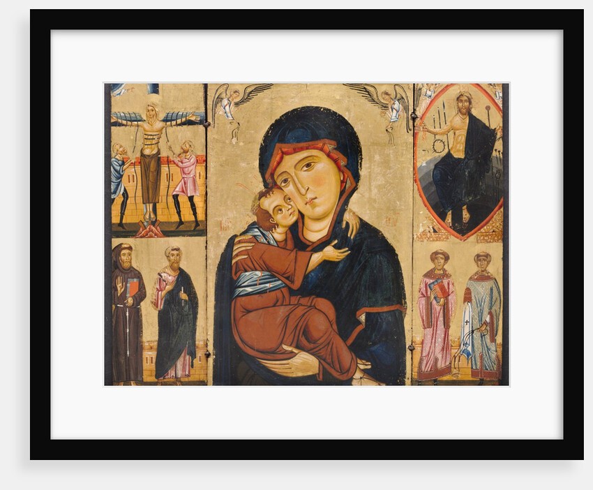 Virgin and Child with Saints, c. 1230s by Berlinghiero