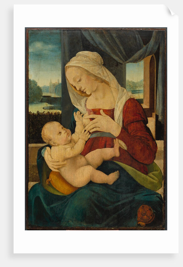 Virgin and Child, 1400s by Lorenzo di Credi (follower of)