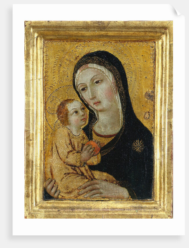 Virgin and Child, 1400s by Icilio Federico Joni (possibly); Workshop of Sano di Pietro