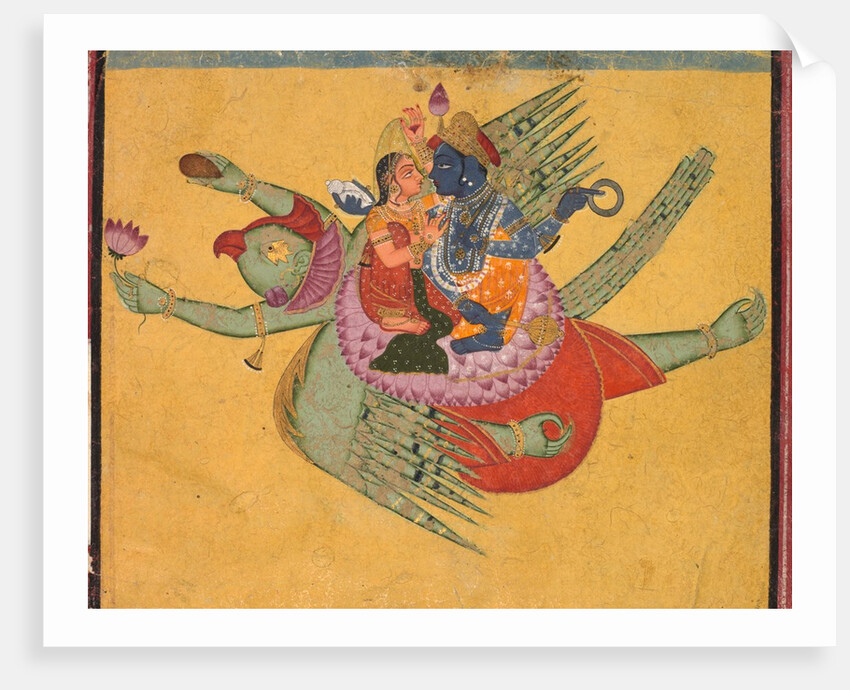 Vishnu and Lakshmi on Garuda, c. 1750 by Unknown