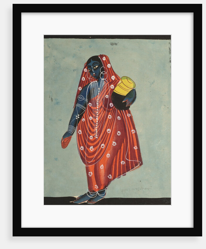 Vishnu in Female Form of Mohini Carrying Amrita for the Gods, 1800s by Unknown