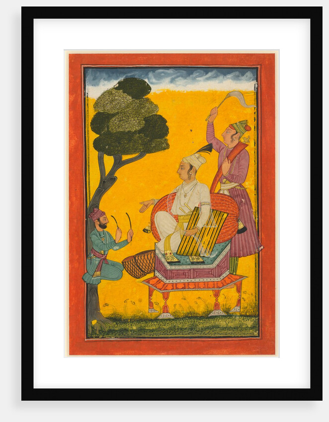 Vivaca Ragaputra, a Leaf from Ragamala Series, c. 1700-1720s by Unknown