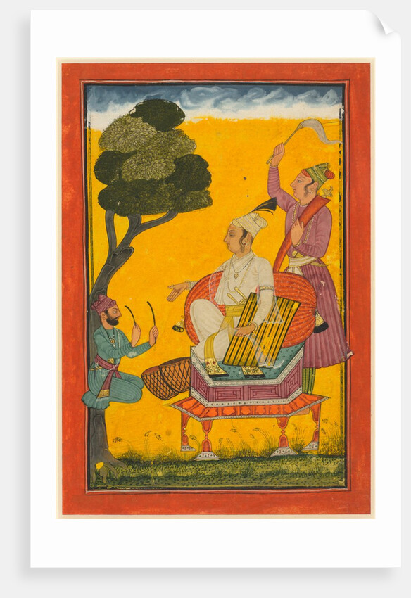 Vivaca Ragaputra, a Leaf from Ragamala Series, c. 1700-1720s by Unknown