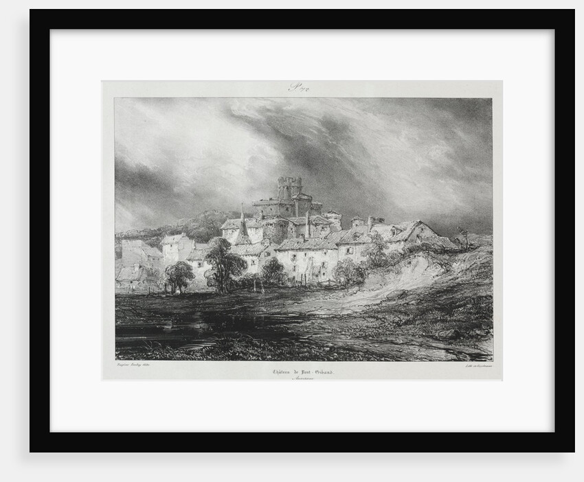 Voyages pittoresques et romantiques dans lancienne France, Auvergne…, 1830 by Eugène Isabey