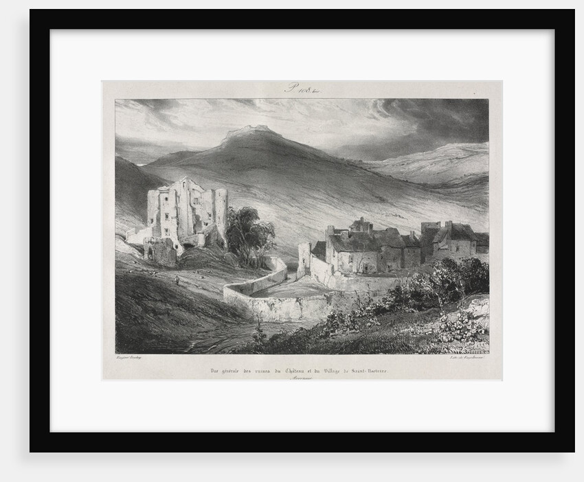 Voyages pittoresques et romantiques dans lancienne France, Auvergne…, 1831 by Eugène Isabey