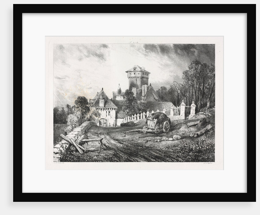 Voyages pittoresques et romantiques dans lancienne France, Auvergne…, 1832 by Eugène Isabey