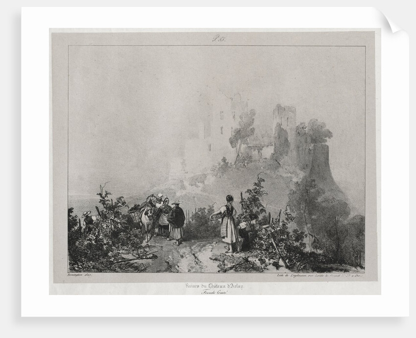 Voyages pittoresques et romantiques dans lancienne France, Franche-Comté…, 1825 by Richard Parkes Bonington