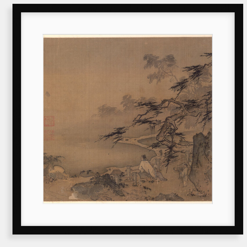 Watching the Deer by a Pine Shaded Stream, 1127-1279 by Ma Yuan