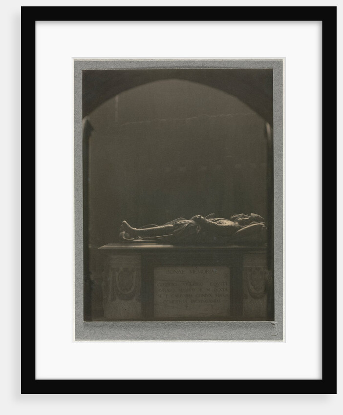 Westminster Abbey, Tomb of Sir Georges Villiers, c. 1900 by Frederick H. Evans