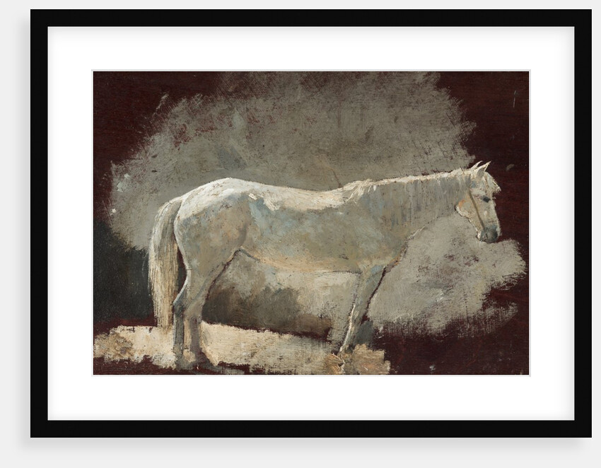 White Mare, c. 1868 by Winslow Homer