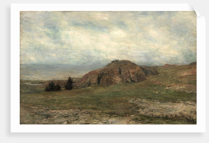 Wild Coast, Newport, 1889 by Homer Dodge Martin