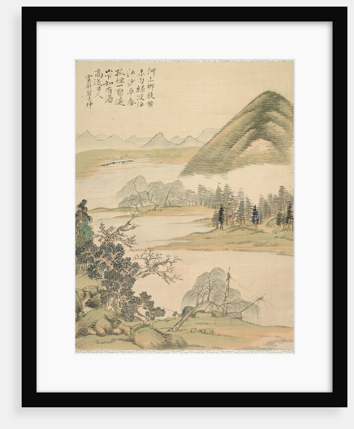 Willow Branches in Spring, 1847 by Tsubaki Chinzan