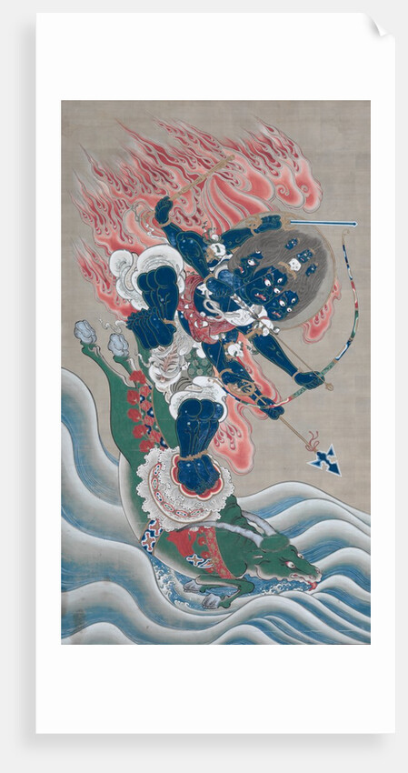 Wisdom King of Great Awe-inspiring Power, mid-1800s by Unknown