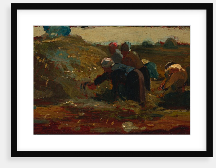 Women Working in a Field, 1867 by Winslow Homer