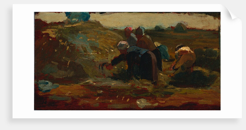 Women Working in a Field, 1867 by Winslow Homer
