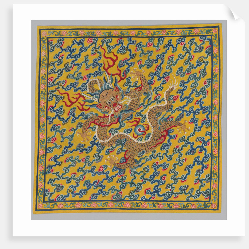 Wrapper for the Tapestry Scroll Mingling of Clear and Muddy Water…, 1736-95 by Unknown