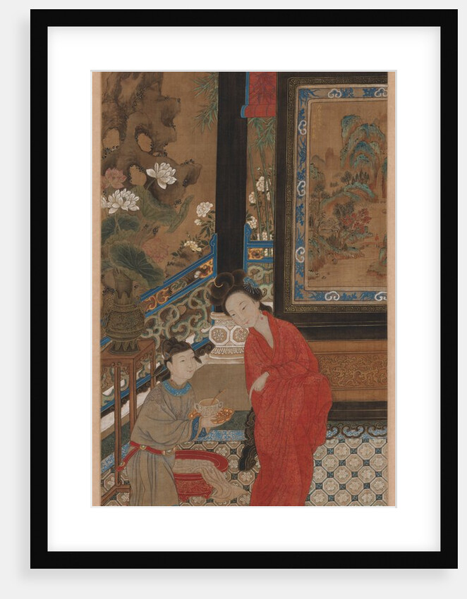 Yang Guifei Leaving the Bath, 1700s by Unknown
