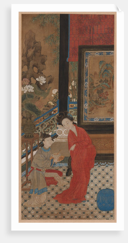 Yang Guifei Leaving the Bath, 1700s by Unknown
