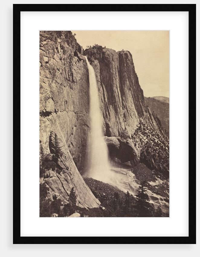 Yosemite Falls, 1868 by Eadweard J. Muybridge (attributed to)