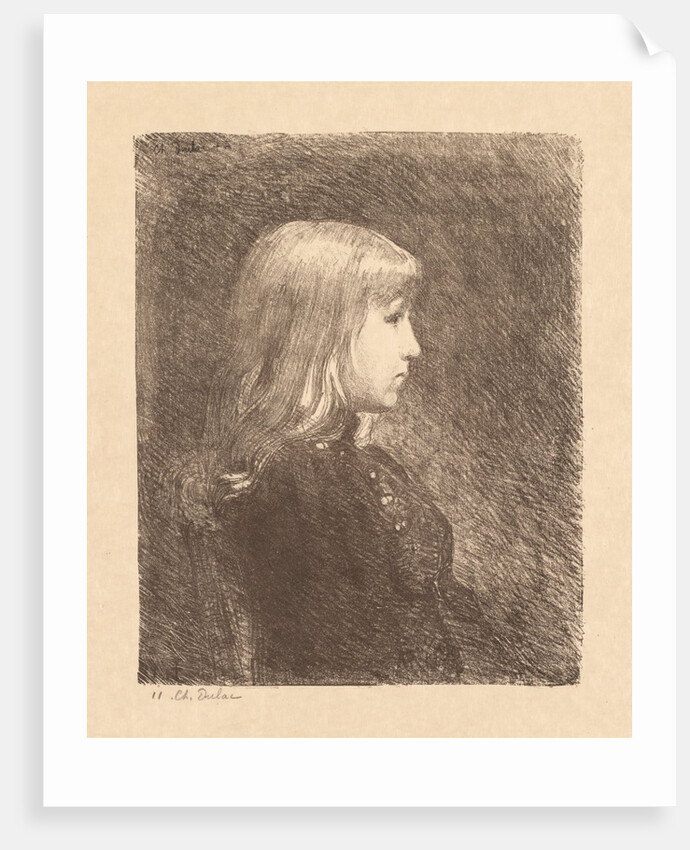 Young Lady, 1892 by Charles Marie Dulac