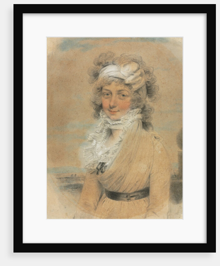 Young Lady with a White Bow on Her Head, 1795 by John Downman