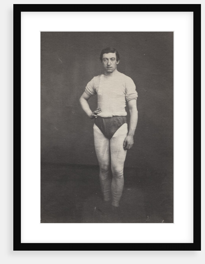 Young Man in Athletic Outfit, c.1857 by Oliver H. Willard (attributed to)