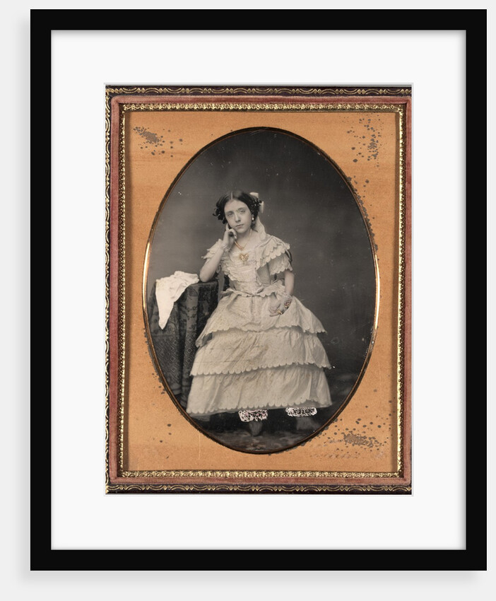 Young Woman in Bloomers, c. 1855 by Unidentified Photographer