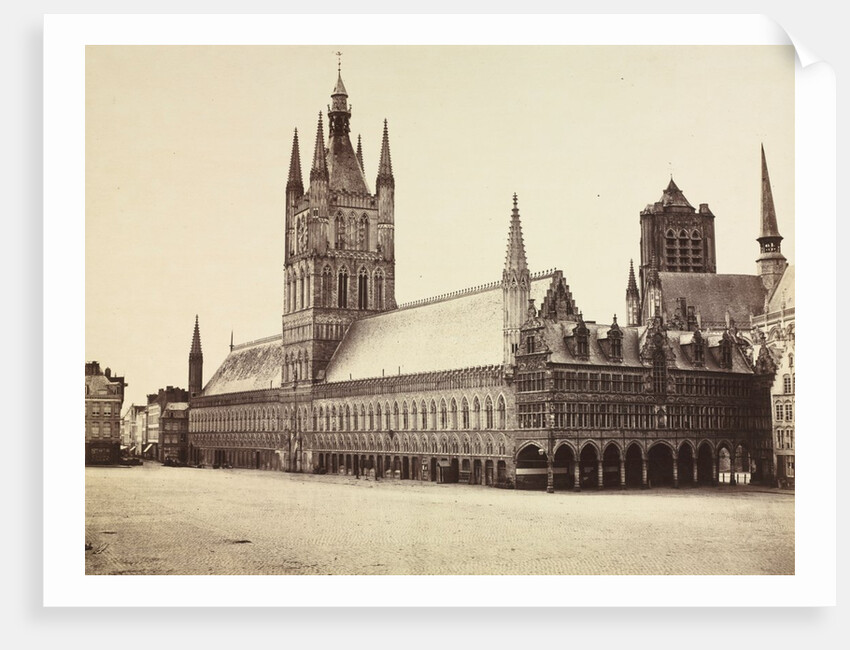 Ypres, Belgium, c. 1855-1862 by Auguste-Rosalie Bisson and Louis-Auguste Bisson