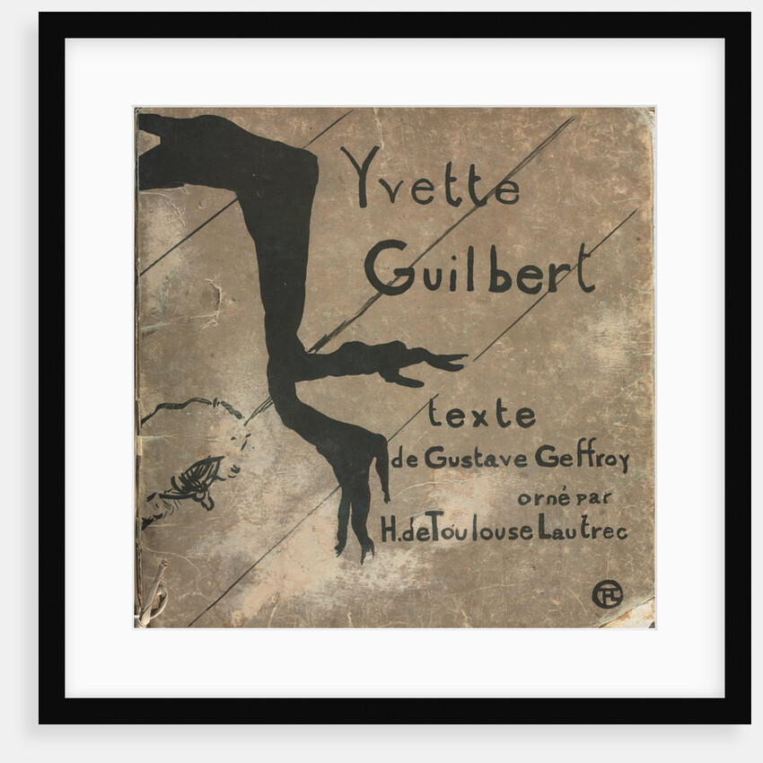 Yvette Guilbert - French Series, 1894 by Henri de Toulouse-Lautrec