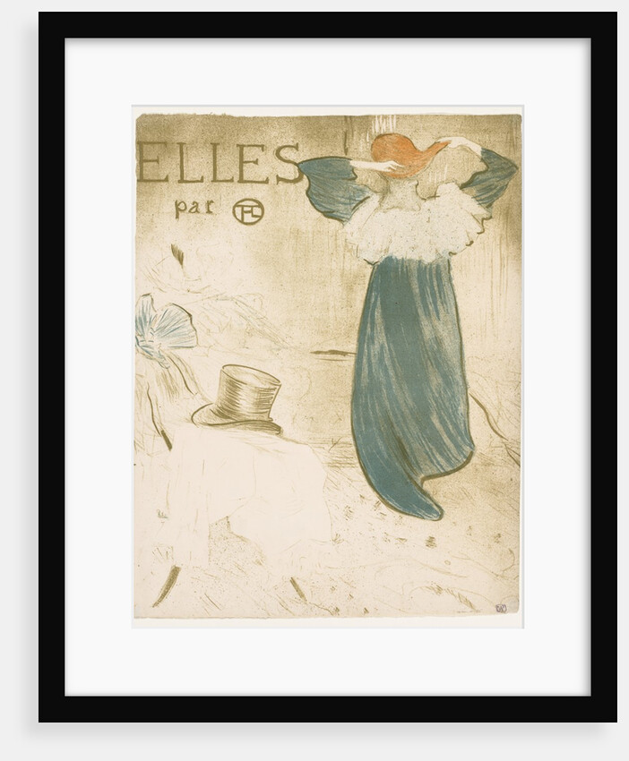 Elles: Frontispiece, 1896 by Henri de Toulouse-Lautrec