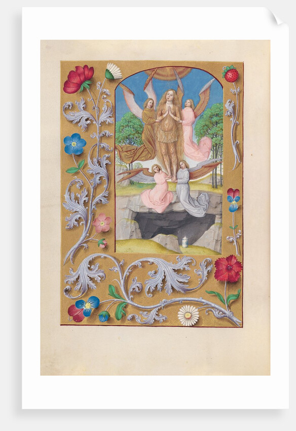 Hours of Queen Isabella the Catholic, Queen of Spain: Fol. 193v, St. Mary Magdalene, c. 1500 by Master of the First Prayerbook of Maximillian