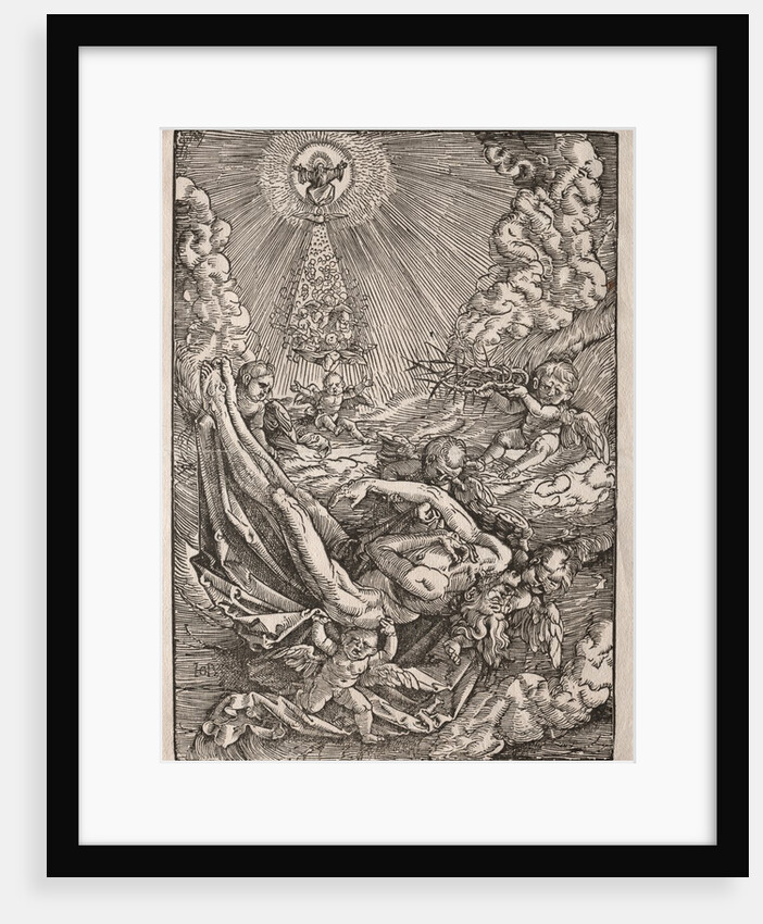 Christ Carried to Heaven by Angels, c. 1515-1517 by Hans Baldung