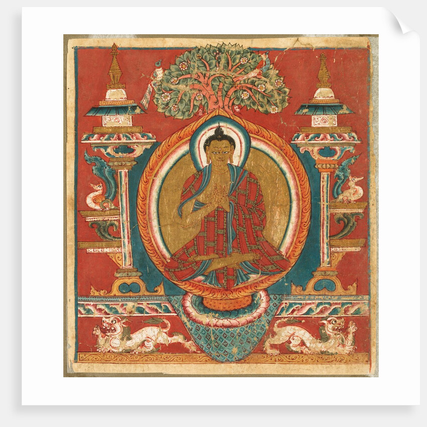 Preaching Sakyamuni, 1000s by Unknown