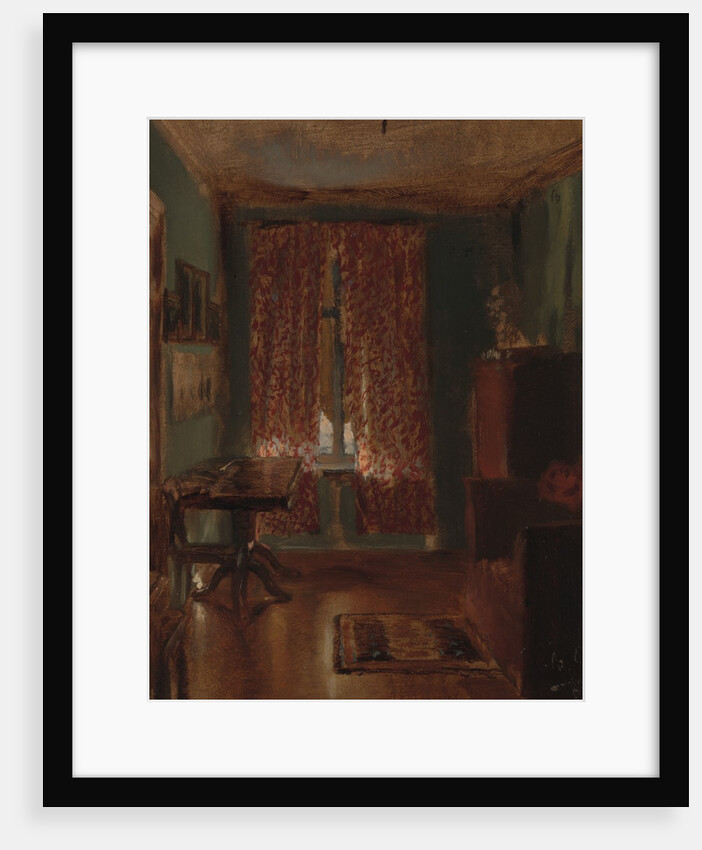 The Artist's Sitting Room in Ritterstrasse, 1851 by Adolph Menzel
