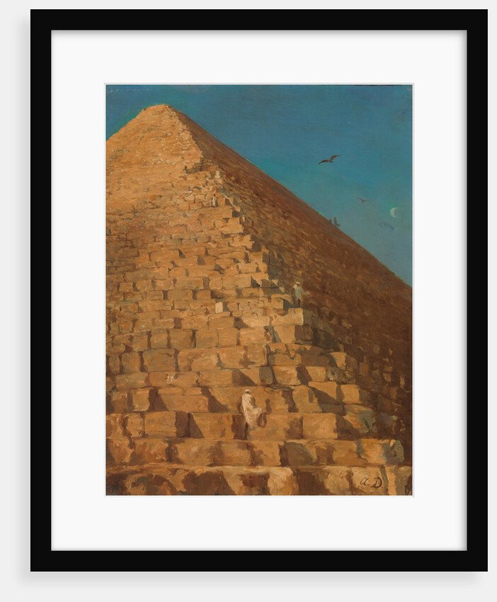 The Great Pyramid, Giza, 1830 or later by Unknown