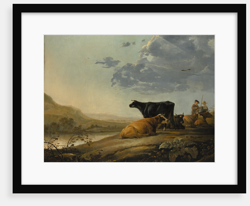 Young Herdsmen with Cows, ca. 1655-60 by Aelbert Cuyp