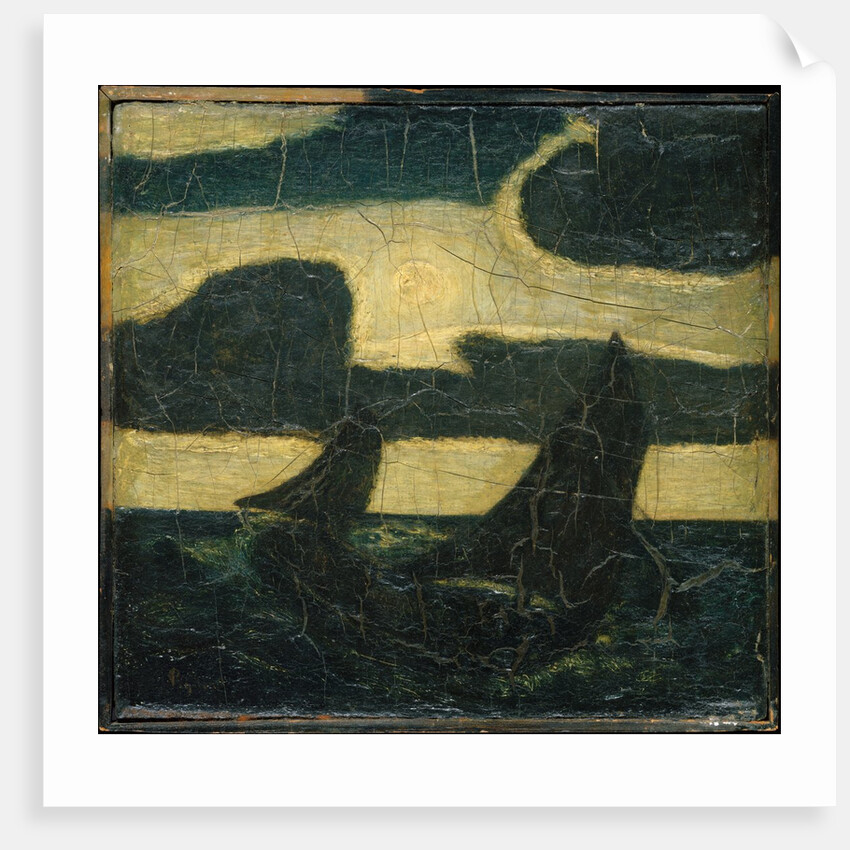 Moonlight Marine, 1870-90 by Albert Pinkham Ryder