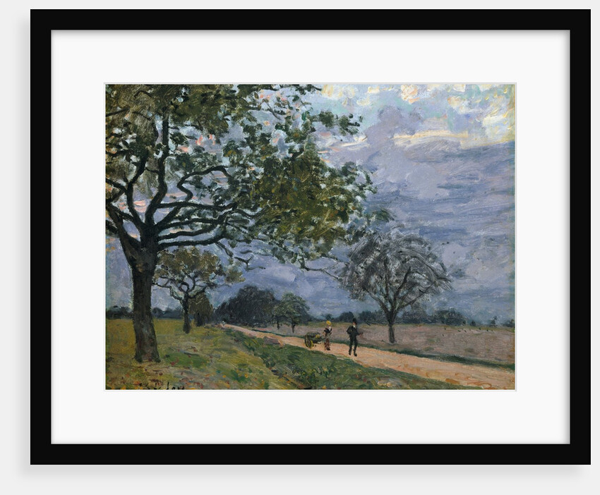 The Road from Versailles to Louveciennes, probably 1879 by Alfred Sisley