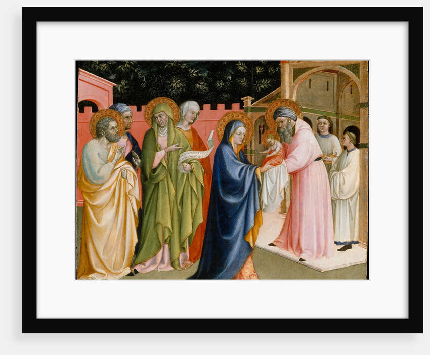 The Presentation in the Temple, probably ca. 1430 by Alvaro Pirez