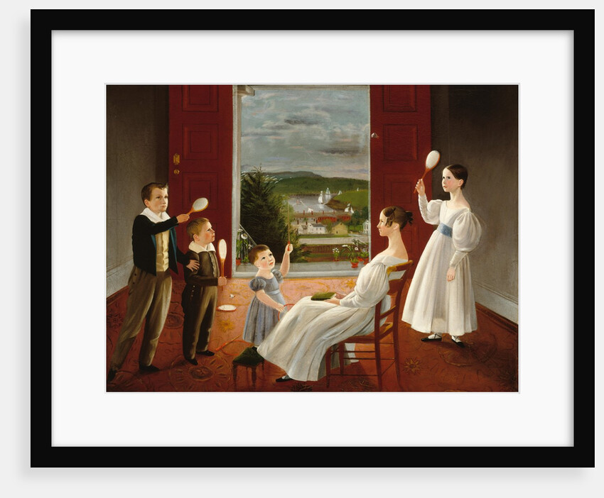 The Children of Nathan Starr, 1835 by Ambrose Andrews