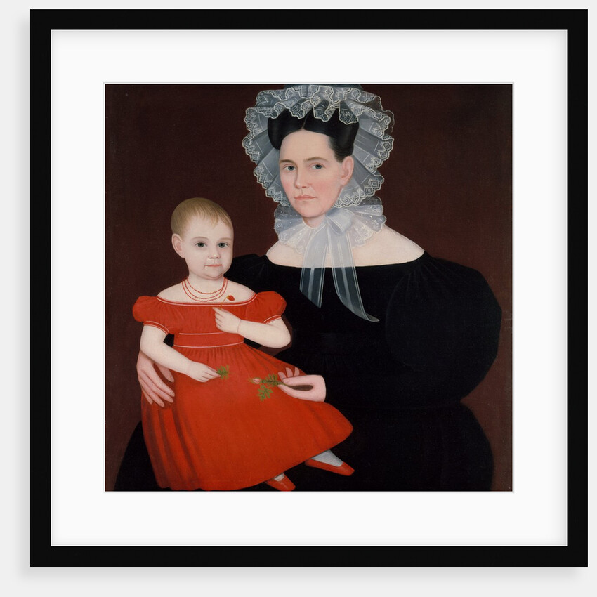 Mrs. Mayer and Daughter, 1835-40 by Ammi Phillips