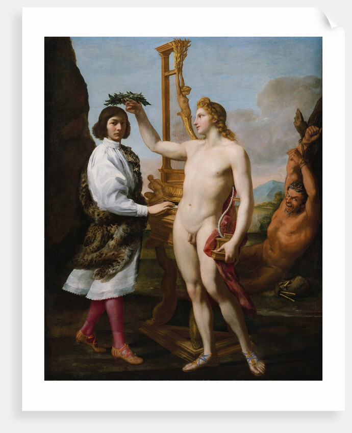 Marcantonio Pasqualini Crowned by Apollo, 1641 by Andrea Sacchi