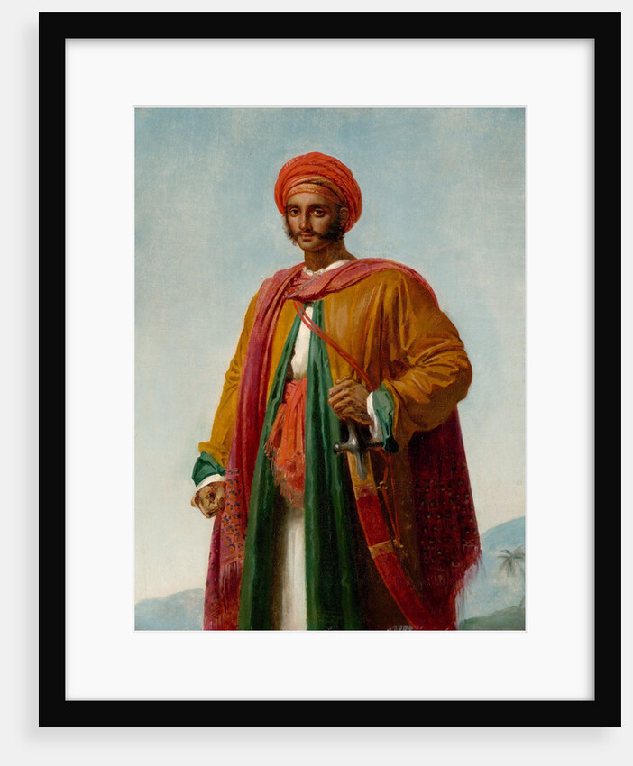 Study for 'Portrait of an Indian', ca. 1807 by Girodet de Roucy-Trioson