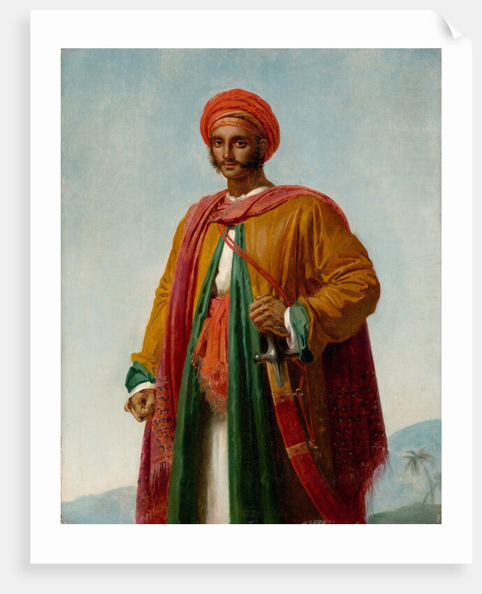 Study for 'Portrait of an Indian', ca. 1807 by Girodet de Roucy-Trioson