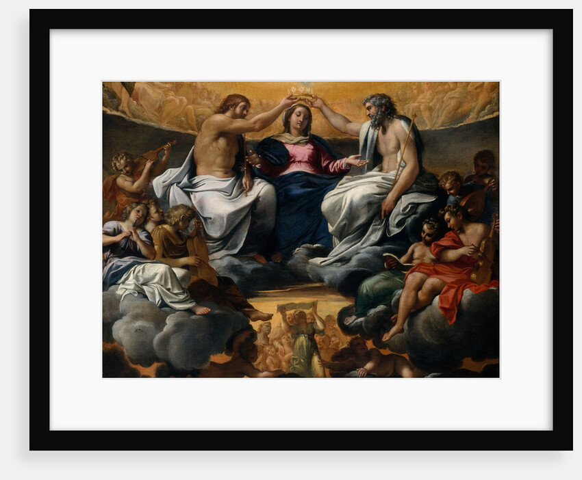 The Coronation of the Virgin, after 1595 by Annibale Carracci