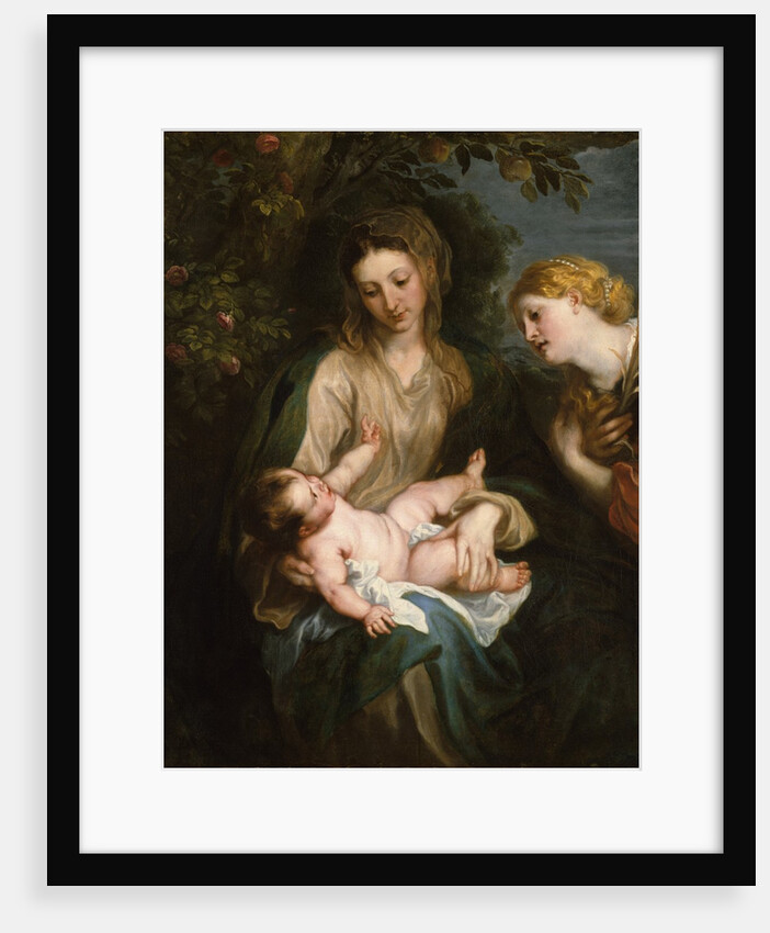 Virgin and Child with Saint Catherine of Alexandria, ca. 1630 by Anthony van Dyck