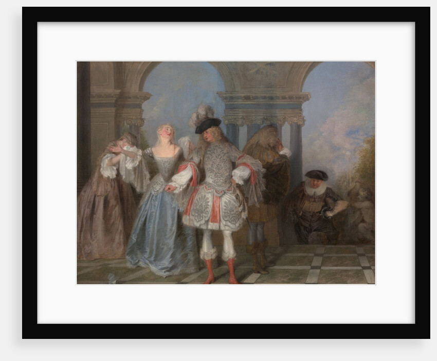 The French Comedians, ca. 1720 by Jean-Antoine Watteau